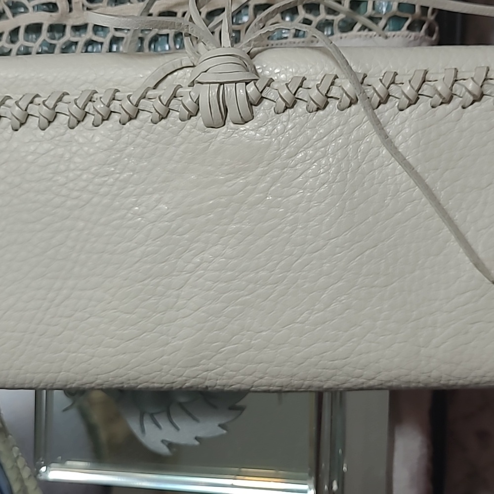 Banana Republic Textured Leather Wristlet Wallet